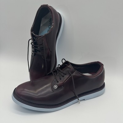G/FORE Gallivanter Golf Shoes Sz 9 Cordovan Burnished Leather SM142-525GLVT EUC
