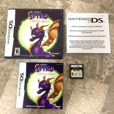 Nintendo DS Legend of Spyro The Eternal Night Complete CIB Game Cartridge Manual