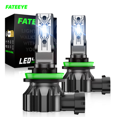 H11 H8 H9 6500K 10000LM Paar LED Scheinwerfer Keine Blindzone Replace Halogen