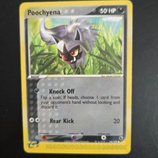 Pokemon Poochyena Ruby and Sapphire RS 64/109 Common Basic 50 HP Knock Off on eBay