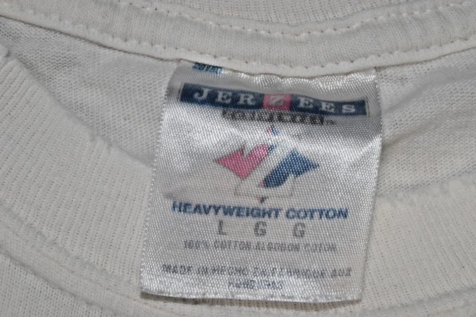 Camiseta vintage Jerzees talla L años 90 creo que estoy teniendo estrés cebra grunge Foto 4 de 4