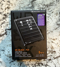 Western Digital WD_BLACK P10 5TB Black External Game Drive for PC 130MB/s