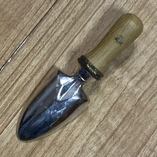 PHB MCF Gardening Trowel porcelain hinged trinket box collectible 3” Miniature