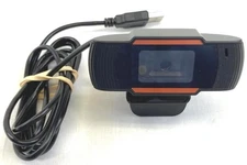 Ourlink 1080P HD USB Webcam Adjustable Clip-On Pre-Owned Tested Works