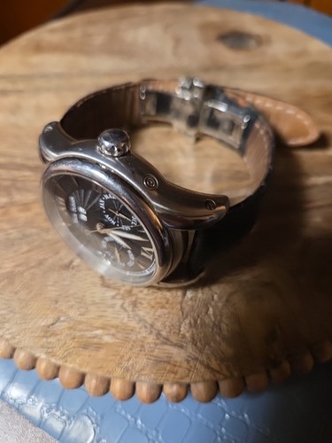 👍Louis Dobath Orologio Uomo Cronografo Funzionante Non TESTATO Per Precisione Lotto K600 - Foto 12 di 12