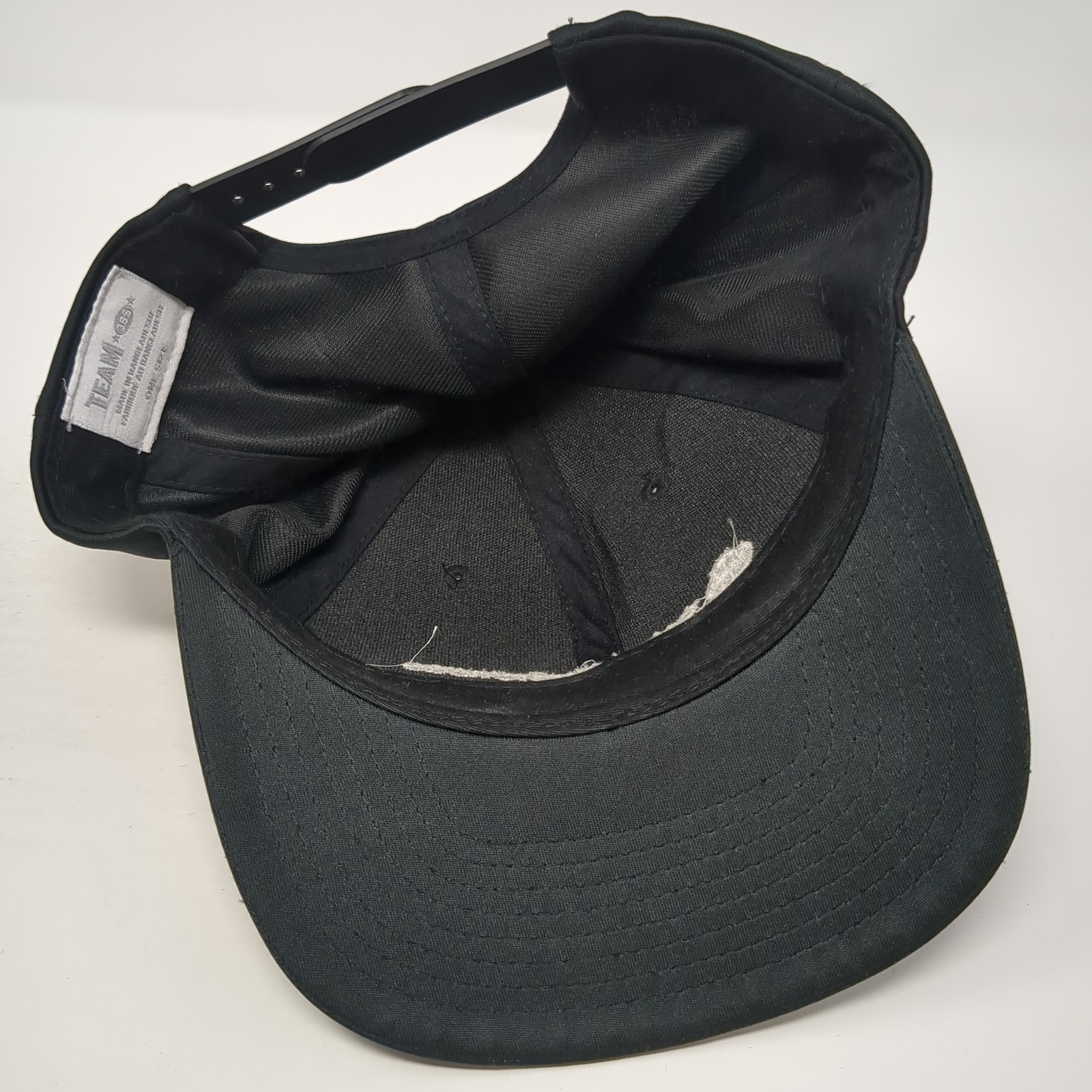 Saint Alphonsus Snapback Hat Solid Black One Size… - image 7