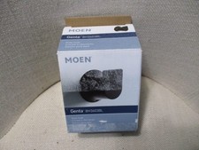 Moen Genta Matte Black Single Towel Robe Hook Bathroom BH3603BL OB New