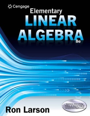Elementary Linear Algebra - Hardcover By Larson, Ron - VERY GOOD
