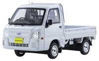 Kyosho Original 1/43 Subaru Sambar Truck Weiß Fertigprodukt KSR43107W