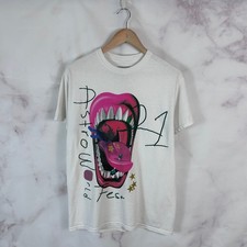 Travis Scott Shirt Astroworld Fest 2021 White Graphic Tee Size S Cactus Jack