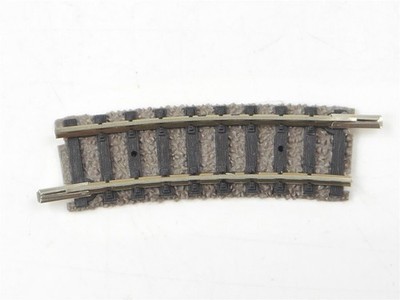Fleischmann Spur N 9122 Gebogenes Gleis mit Bettung 192 mm R1 15° Schiene 1:160