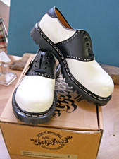 1990s vintage Gripfast Black/white Saddle Shoes US men's 8/wms sz 10
