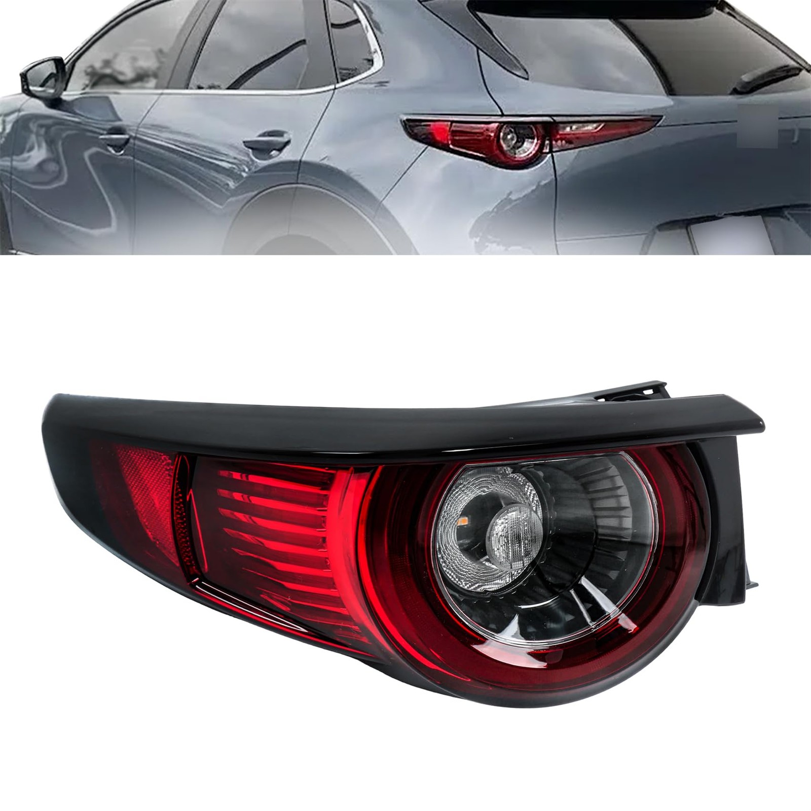Driver Side Tail Lamp Light Replacement for Mazda CX-30 2020-2023
