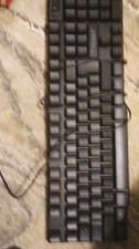 AULA Wired Keyboard and Mouse Bundle, Black, QWERTY Layout, Standard, Plastic