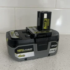 Ryobi PBP004 18V Lithium-Ion 4.0 Ah High Performance Battery - Great Condition!