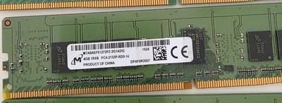 Micron 4GB DDR4 DIMM Arbeitsspeicher PC4-2133P Registered MTA9ASF51272PZ