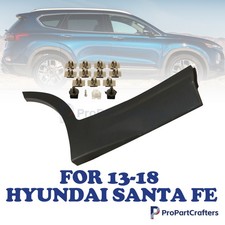 Rear Wheel Opening Flare Trim For 2013-2018 Hyundai Santa Fe Sport