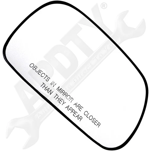 APDTY 67472 Non-Heated Plastic Backed Mirror Right