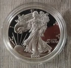 2000 WALKING LIBERTY AMERICAN EAGLE .999 FINE SILVER DOLLAR PROOF 1oz. $1 USA
