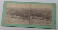 From Summit Sugar River Railroad NH John Bachelder Stereoview Photo Card