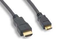 HDMI Type-C Male to HDMI Type-A Male Adapter Cable 18 inch