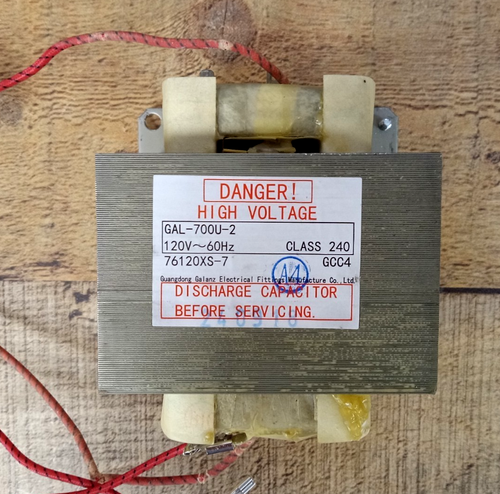 GALANZ Microwave Oven High Voltage Transformer GAL-700U-2 - Picture 2 of 8