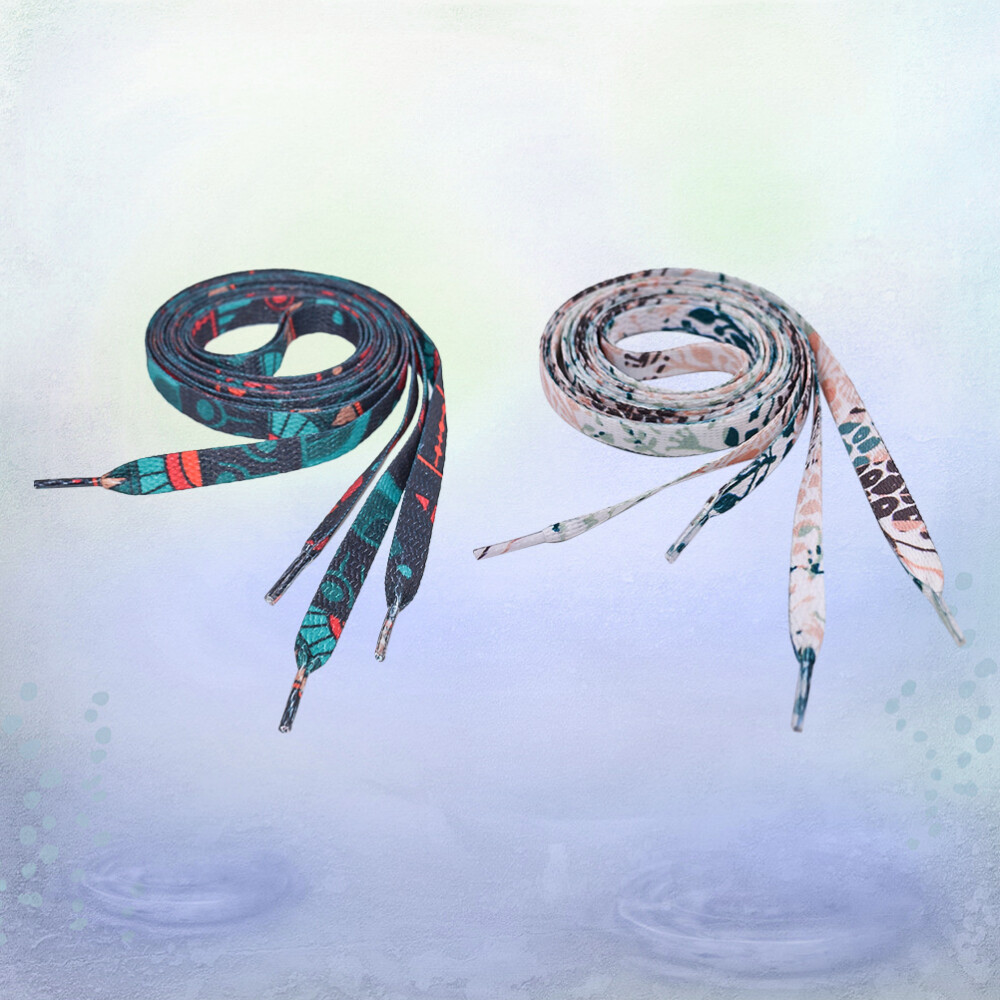 APL 2 paia lacci di ricambio per scarpe in poliestere lacci per scarpe sportive