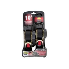 Erickson Manufacturing Pair Of Retractable Ratcheting Tie-Down Straps (E-34415)