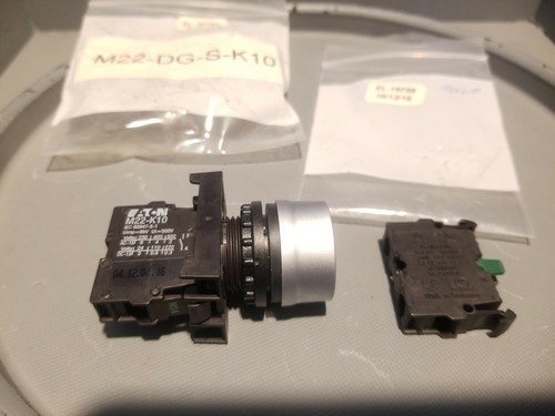 Eaton Tasttaster mit extra Kontaktblock, M22-K10, M22-DG-S-K10 - Bild 8 von 8
