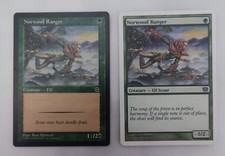 1 X MTG Norwood Ranger Portal Second Age Regular + 1 X 9th Edition 