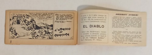 TEX STRISCIA serie TOPAZIO n.3 Ed. Audace 1956 !!!!!!!! - Picture 5 of 5