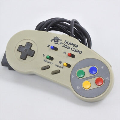 コントローラーSUPERJOYCard Super Famicom SUPER JOY CARD Controller HC-691 Control Pad