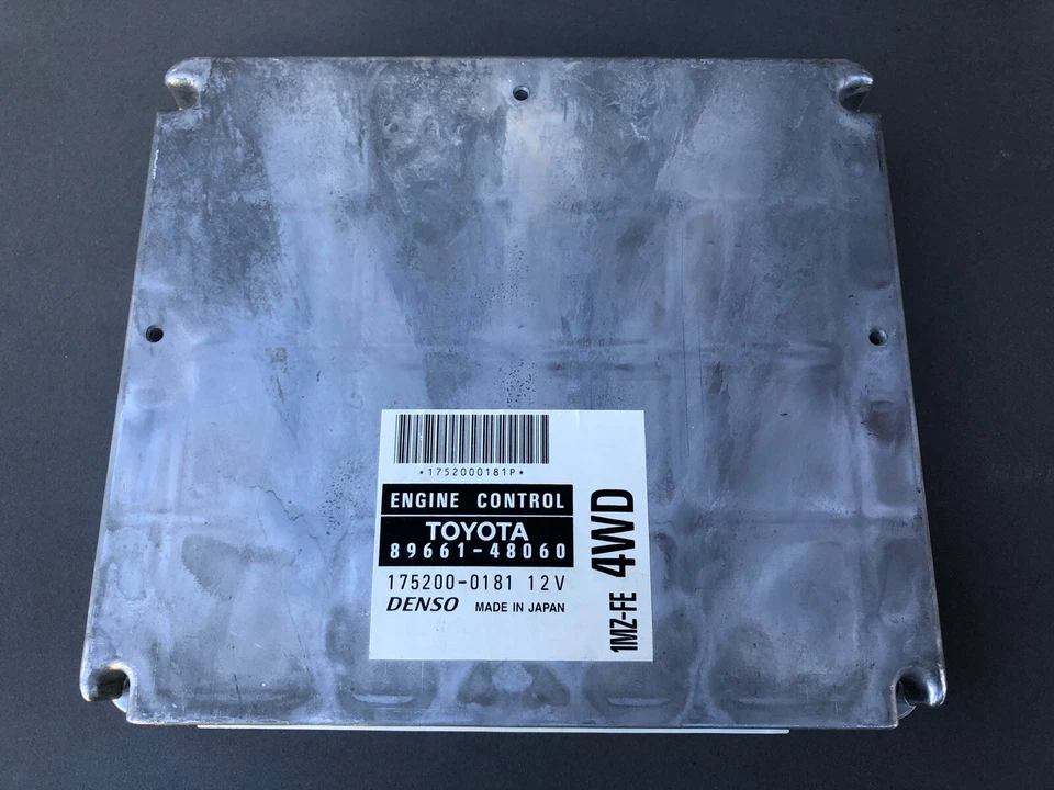 Módulo de control del motor Lexus RX300 1999 ECU computadora 89661-48060 4x4 OEM🟠 Foto 4 de 4
