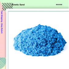 Kinetic Blue Sand The Original Moldable Sensory Play Sand 5-PACKS 2oz each