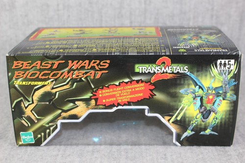 TRANSFORMERS Maximal Cybershark Beast Wars Biocombat Transmetals 2 Hasbro 1999 - Bild 12 von 14