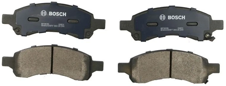 Pastillas de freno delanteras semimetálicas QuietCast Bosch 2009-2017 Chevrolet Traverse Bosch Foto 4 de 4