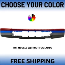 NEW Choose Your Color Front Bumper For 2015-2017 Ford F-150 Without Fog Lamps
