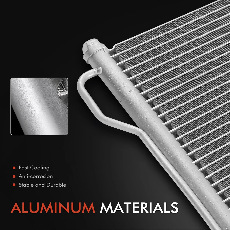 Condensador AC A/C para Ford Expedition 1997-2006 Lincoln Navigator 1998-2006 dianteiro - Imagem 2 de 4