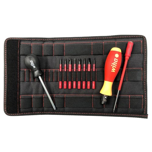 Wiha Tools 28789 11Pc Insulated TorqueVario-S 10-50 In/lbs & SlimLine Blade Set - Picture 8 of 9
