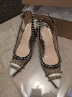 WORN ONCE RV$945 Christian Louboutin Manovra PVC spike heels 37 6.5 — photo 2