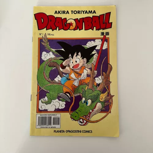 Comic DRAGON BALL nº 1 en Castellano SERIE AMARILLA Planeta Agostini ORIGINAL