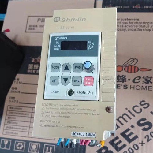 Used SE-043-1.5K-D Inverter For Shihlin Free Shipping - Picture 3 of 3