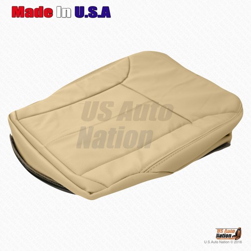 2007 08 2009 Mercedes GL320 GL350 Front Bottoms Genuine Leather Seat Cover TAN - Picture 9 of 11