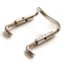 10x 3/4 4/4 Chinrest Clamp Screw Violin parts Metal Chin Wrench 38mm