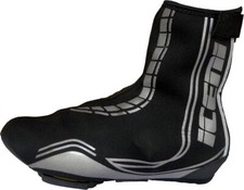 Iceni Neoprene Bike Cycling Overshoes | L - 43/44 EU Size - 9-9.5 UK Size Black