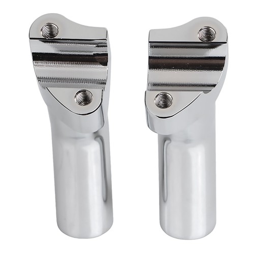 4" Pullback Handlebar Riser For Harley Sportster Softail V-Rod Dyna Fat Bob FXDF - Picture 4 of 16