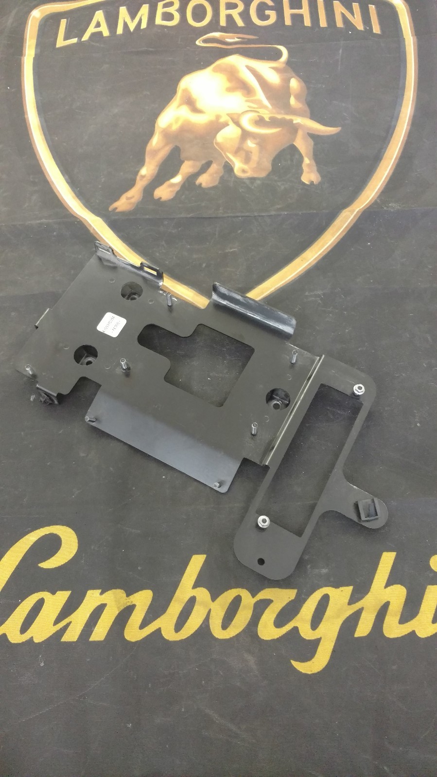 LAMBORGHINI MURCIELAGO LP640 INTERIOR ECU FUSE BOX MOUNTING BRACKET 410937539A 