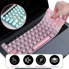 Keyboard Cover for Long Nails Silicone Raised Protector Comfortable Typing Film