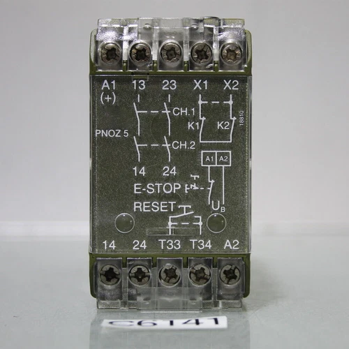 Relé de seguridad Pilz PNOZ 5 474597 230-240V NUEVO 1 PIEZA - Imagen 1 de 3