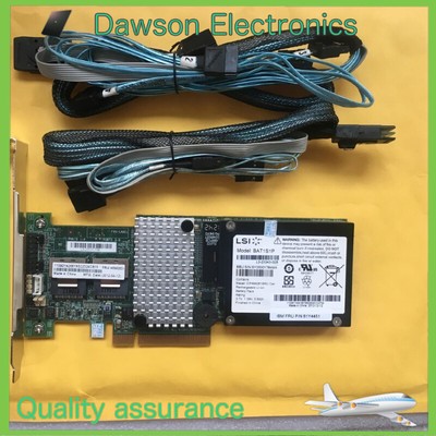 IBM M5015 LSI 9260-8i SAS RAID Controller PCI-E 8087 SATA Cable battery